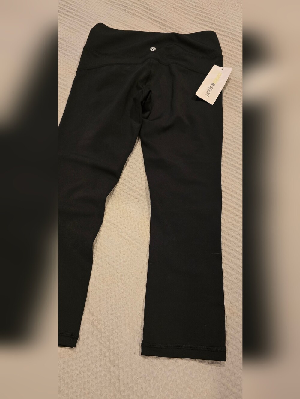 NWT Marika Black High-Waisted Leggings, Women's S 4/6 - Picture 4 of 5